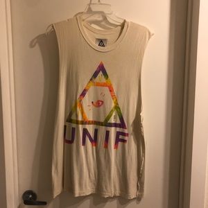 UNIF muscle tank tee